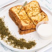 Cheese and Zaatar Maska Bread