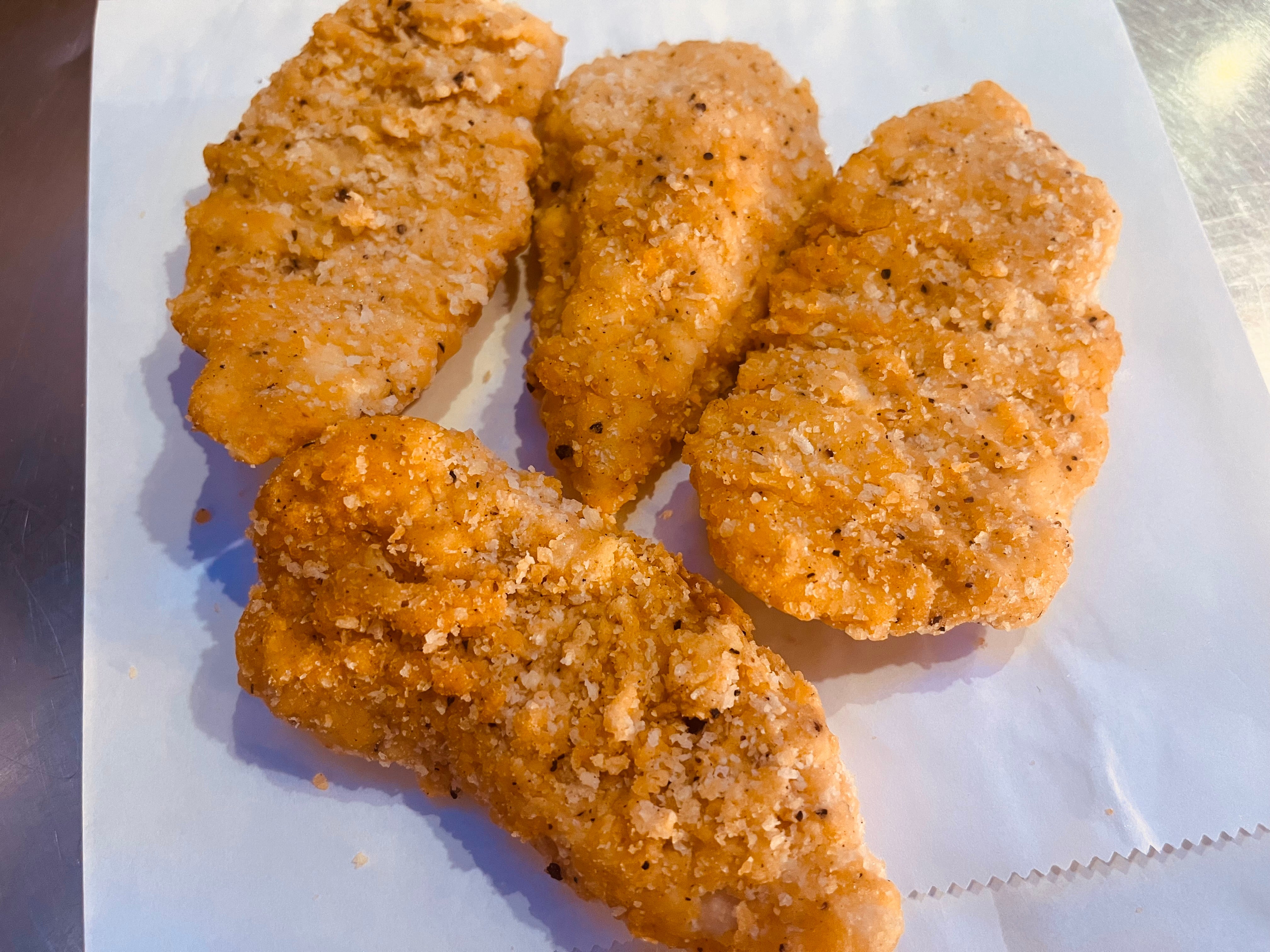 Southern-fried chicken strips (4)