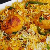 Egg biriyani