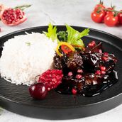 Pomegranate Steak