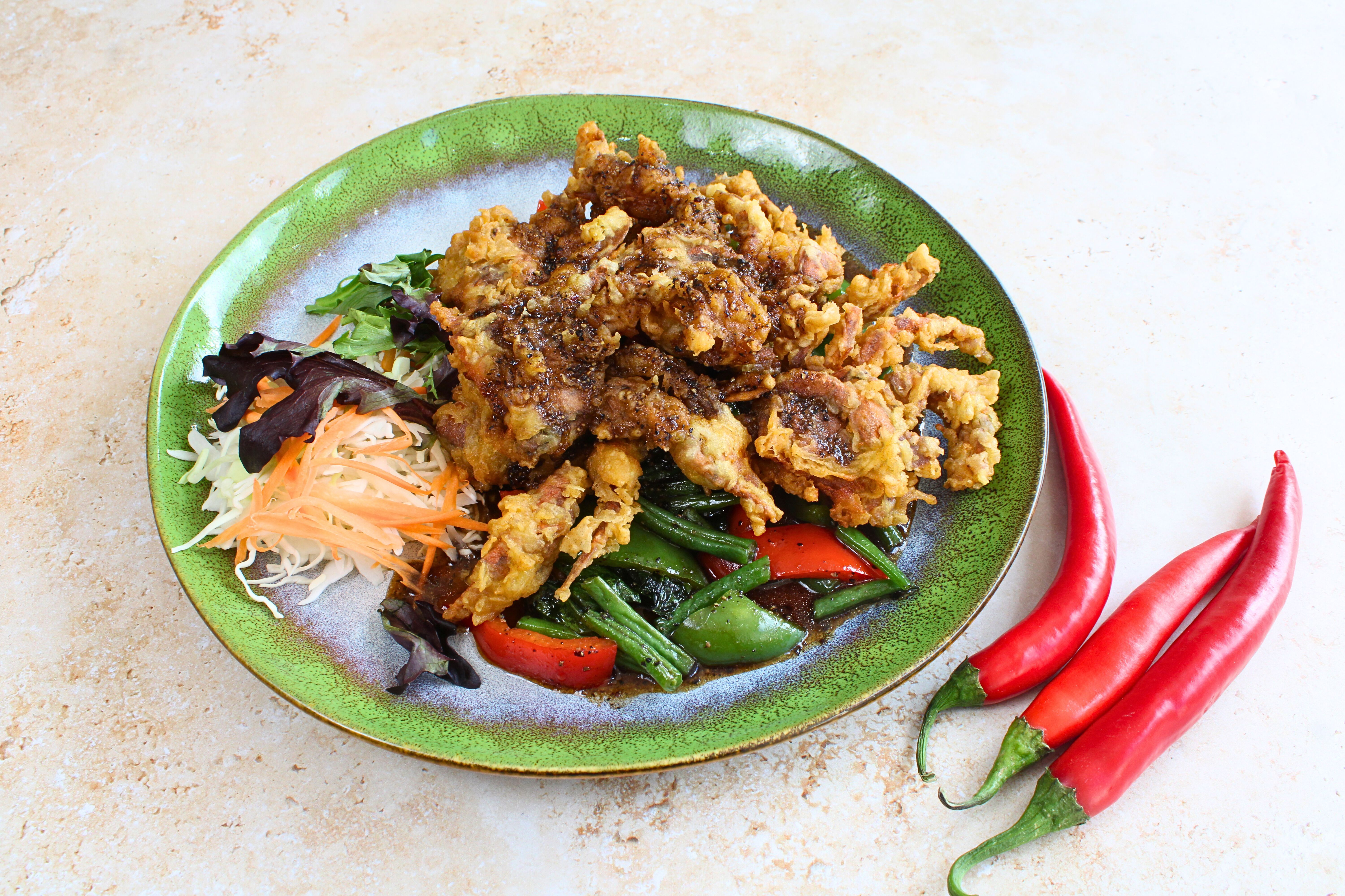 Black Pepper Soft-Shell Crab