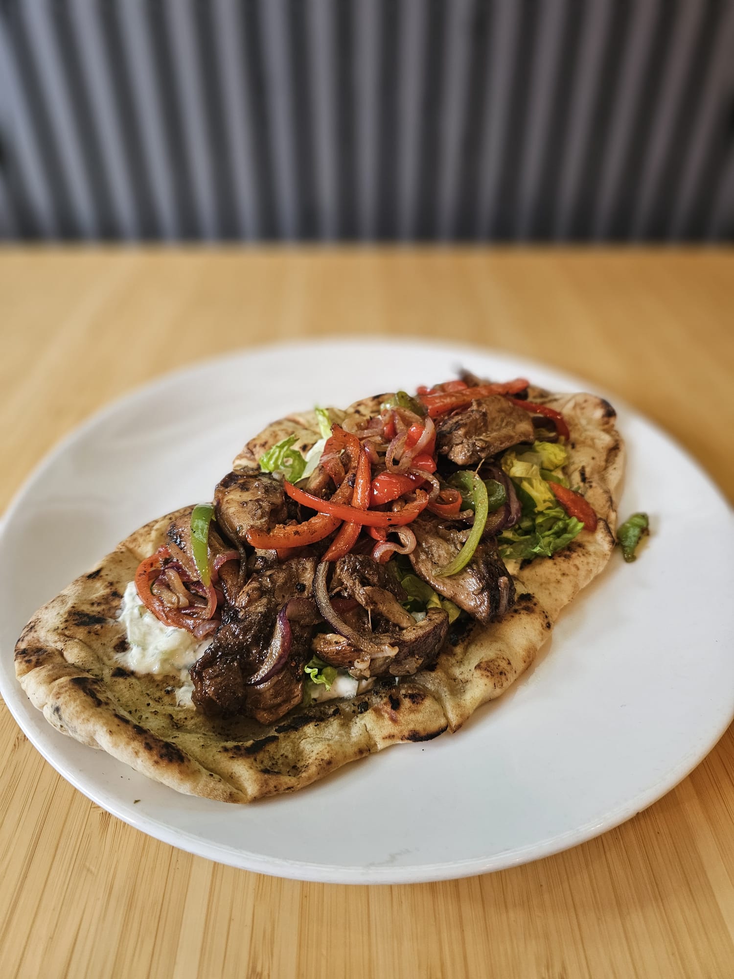 Jerk  chicken  gyros