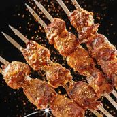 Fried Beef Skewers