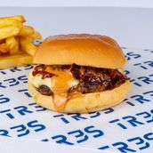 Beef and Bacon Jam Burger