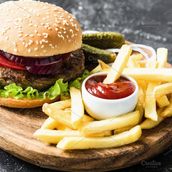 Ladro Beef Burger Combo