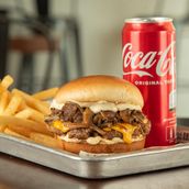 Dallas Signature Steak Burger Meal