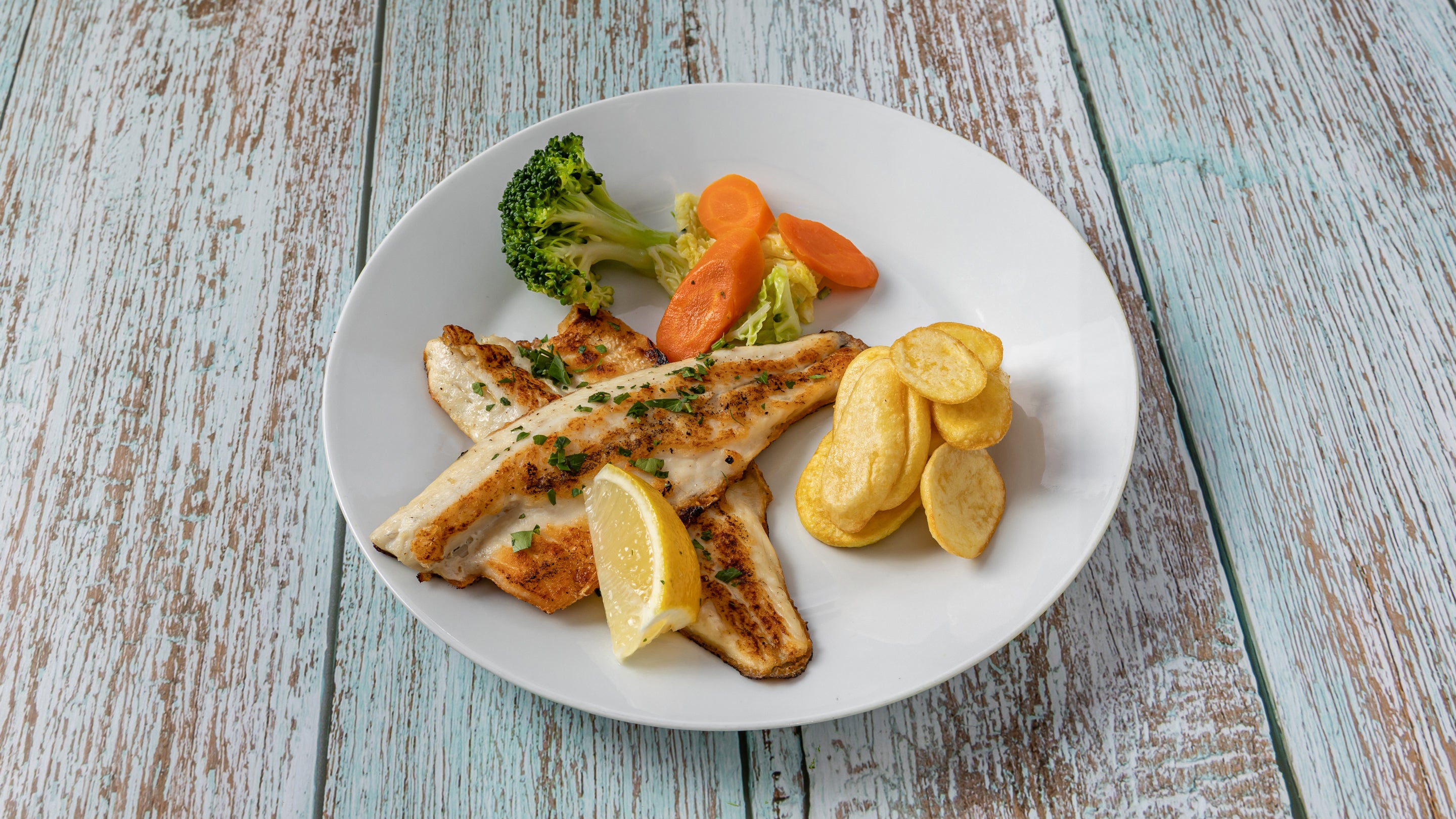 Filetto Di Branzino Alla Griglia