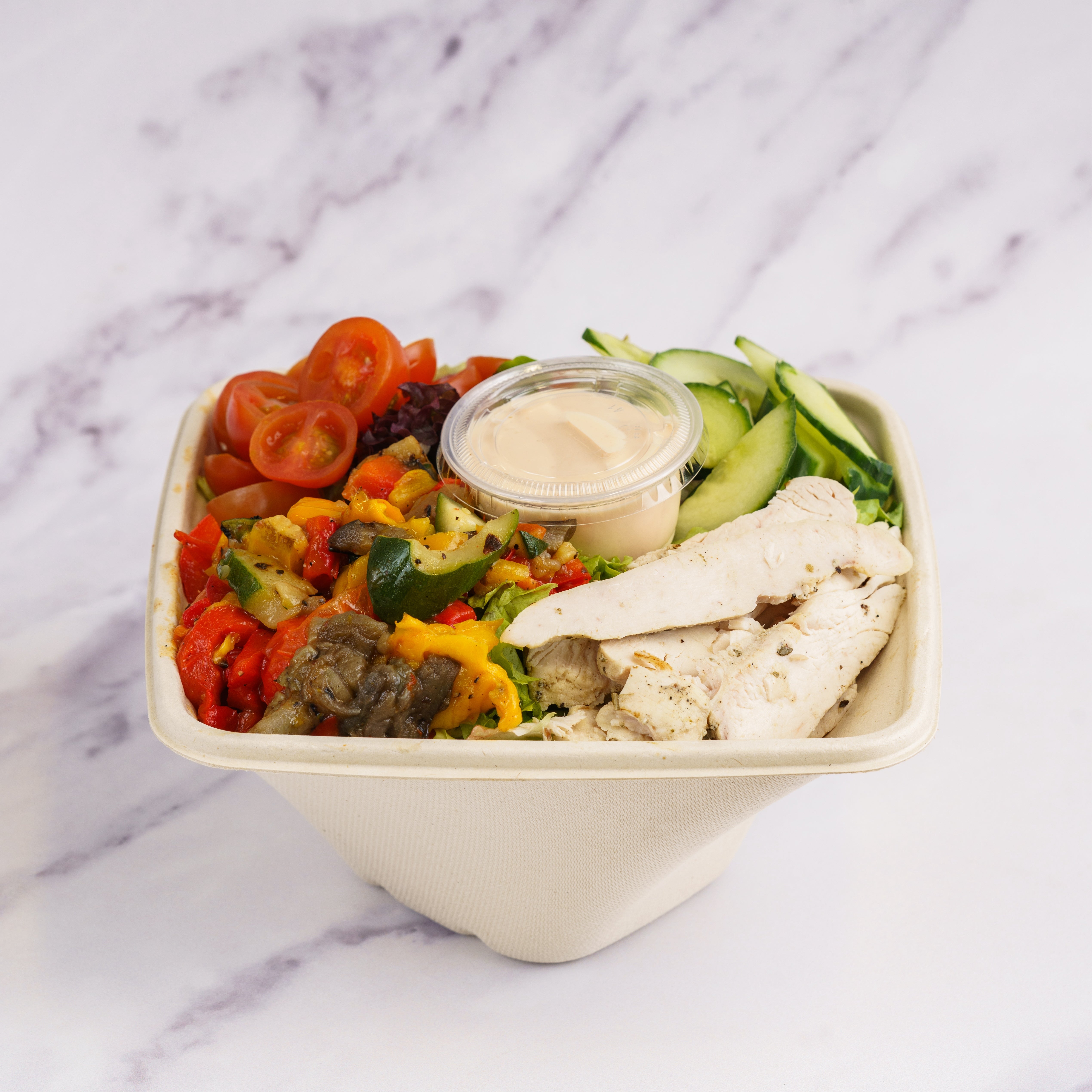 Birley's Grilled Chicken & Vegetables Pasta Salad
