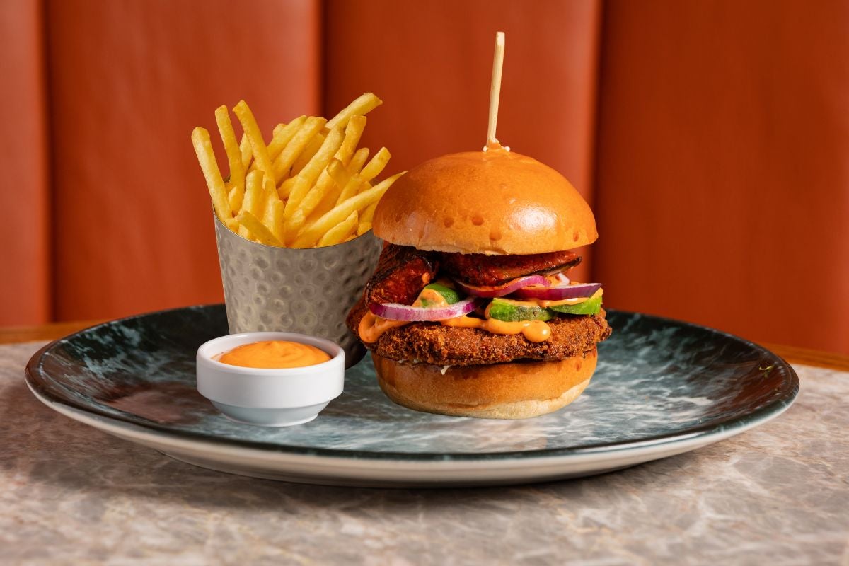 Smashed Plant Burger