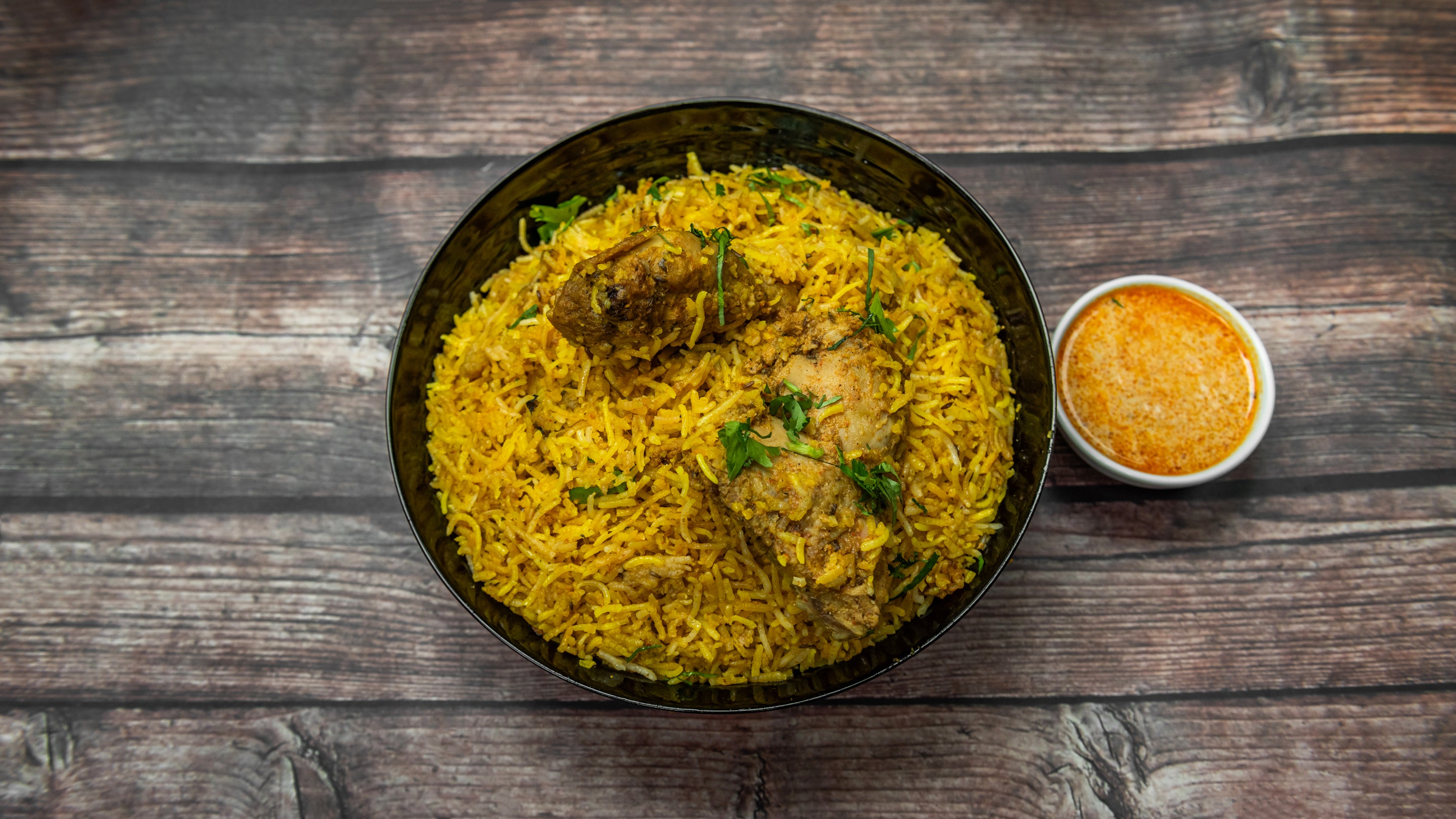 Chicken Dum Biryani (On Bone)