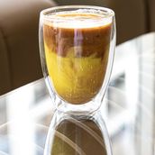 Iced Saffron Latte