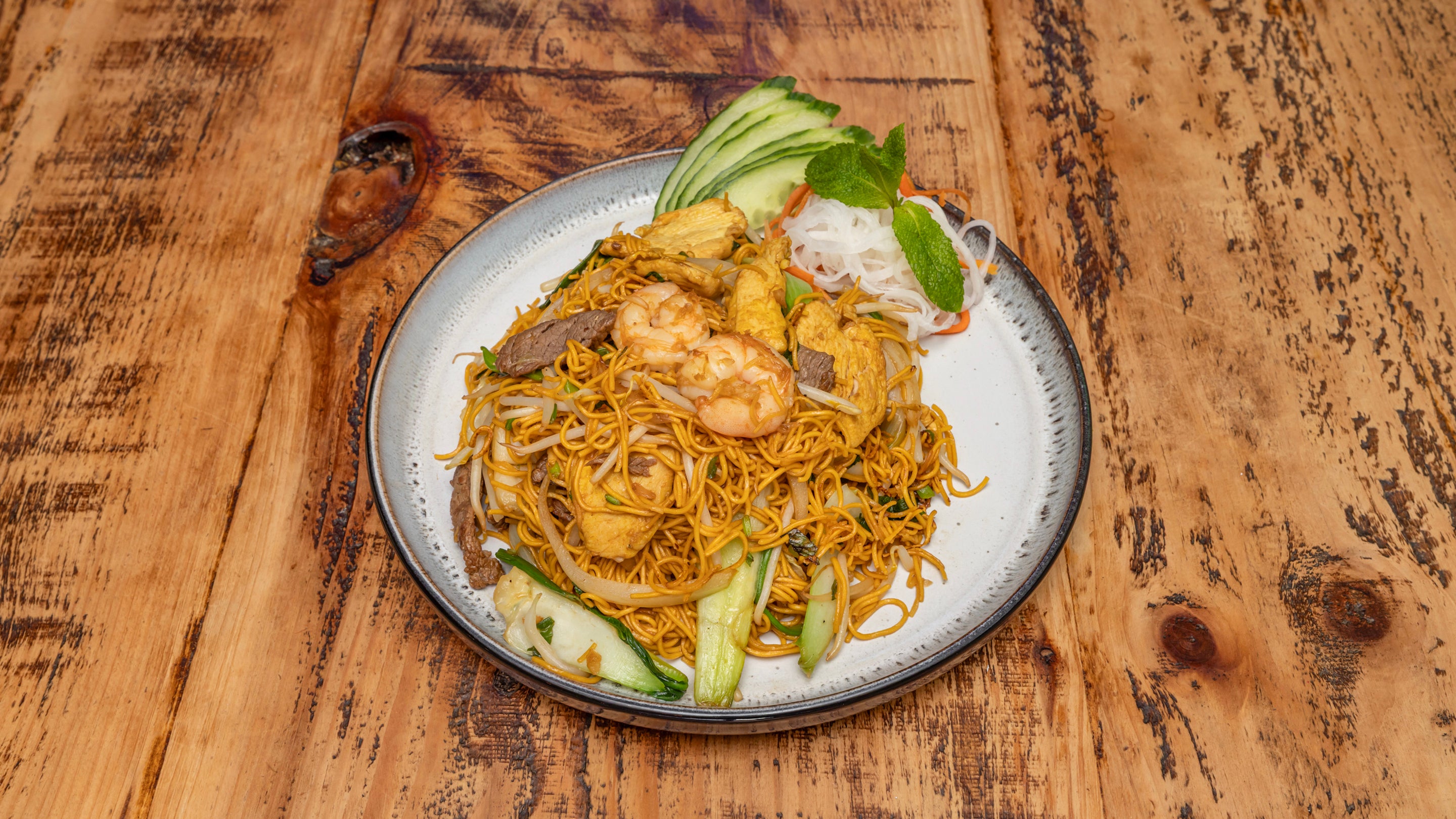 Fried Mixed Noodles
