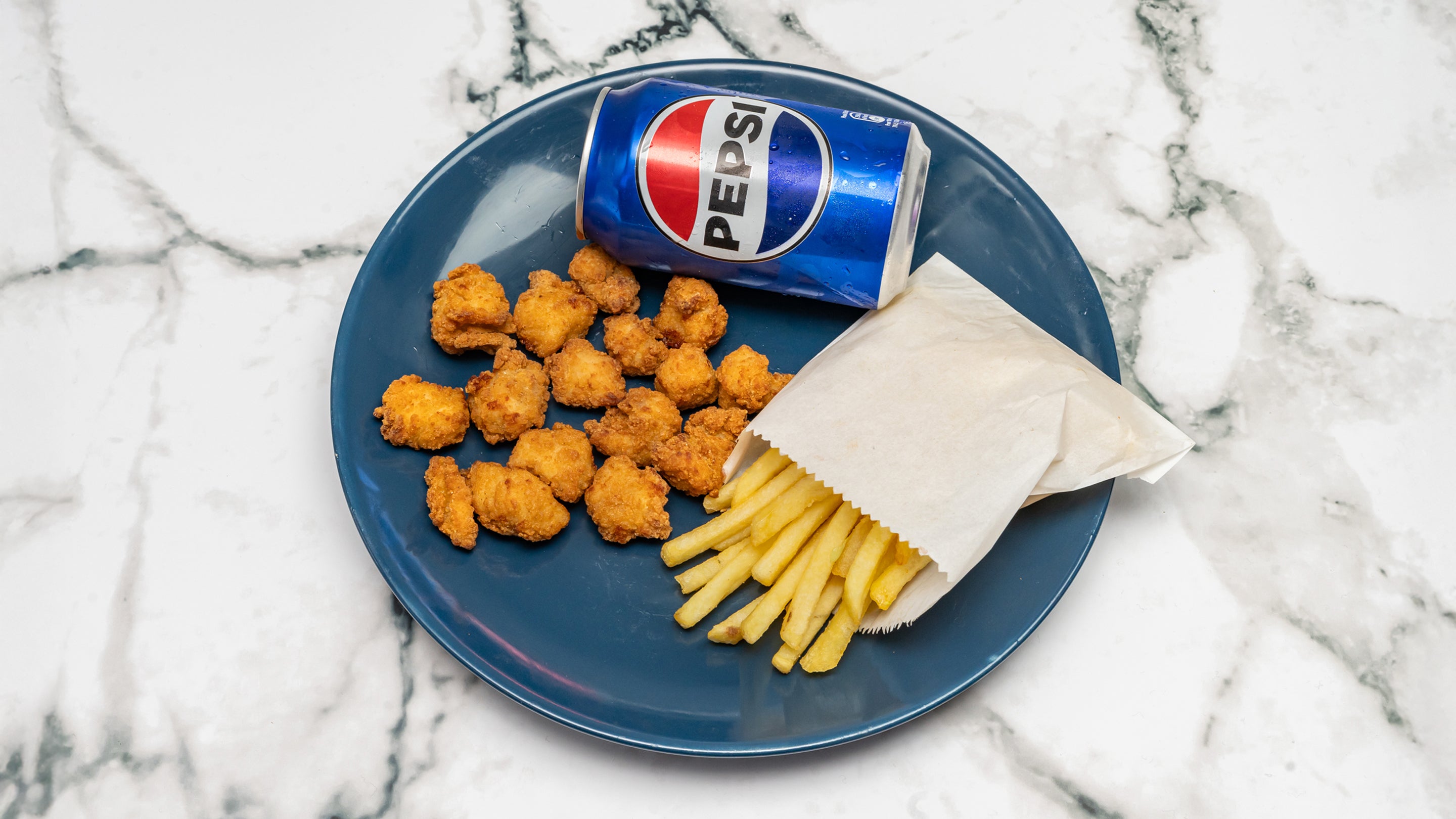 Chicken popcorn meal