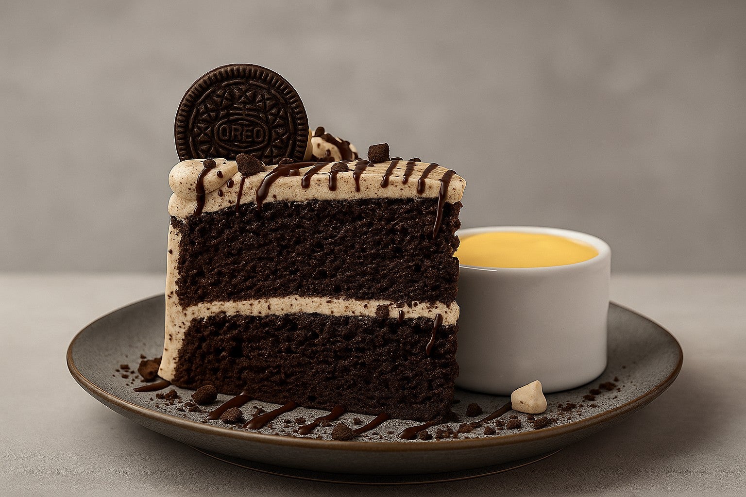 Oreo Cookies and Cream Cake