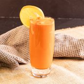 Fresh Carrot And Orange Juice