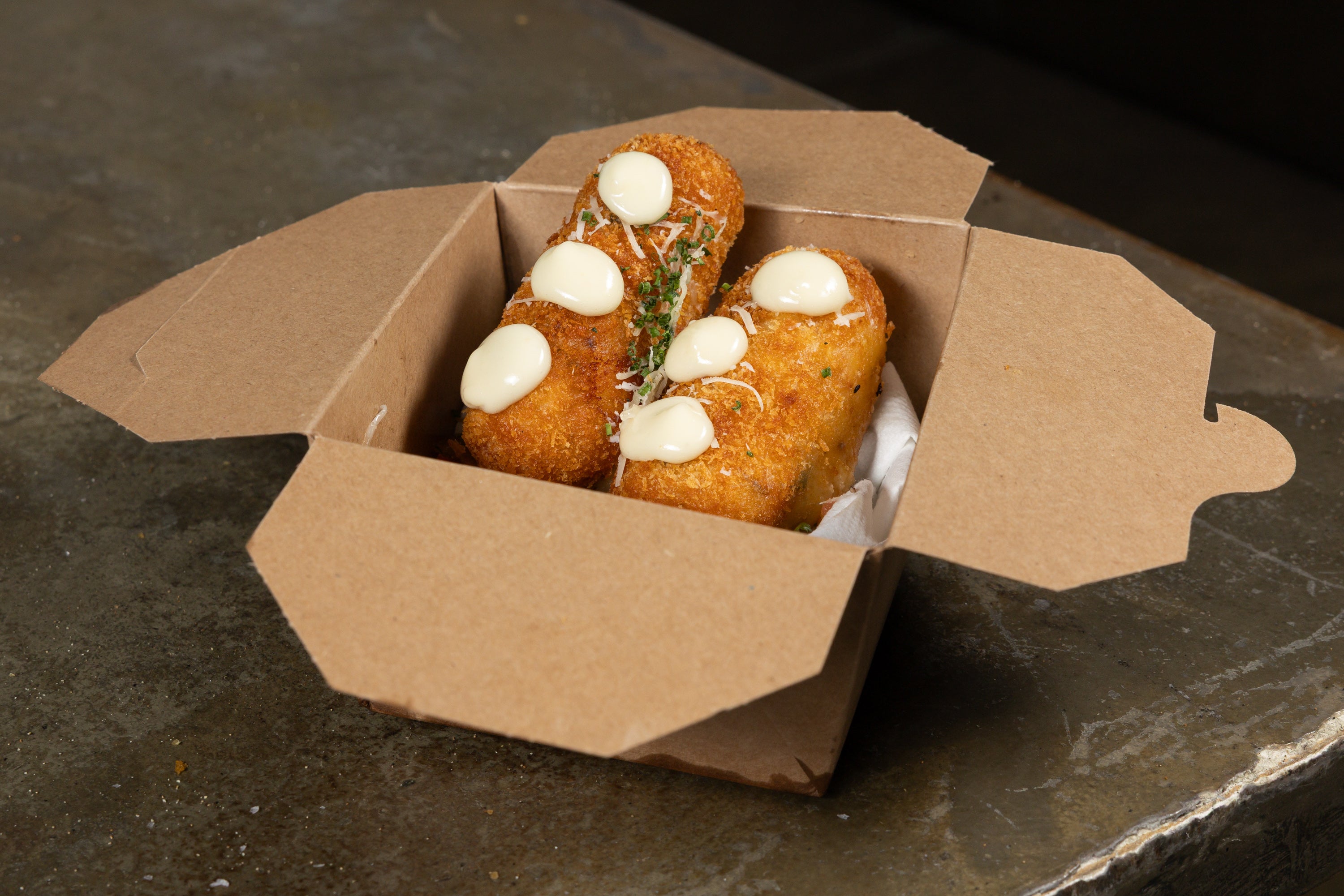 Chicken Kiev Croquettes