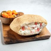 Feta Cheese And Tomato Sandwich