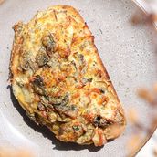 Cheesy Egg Mushroom 