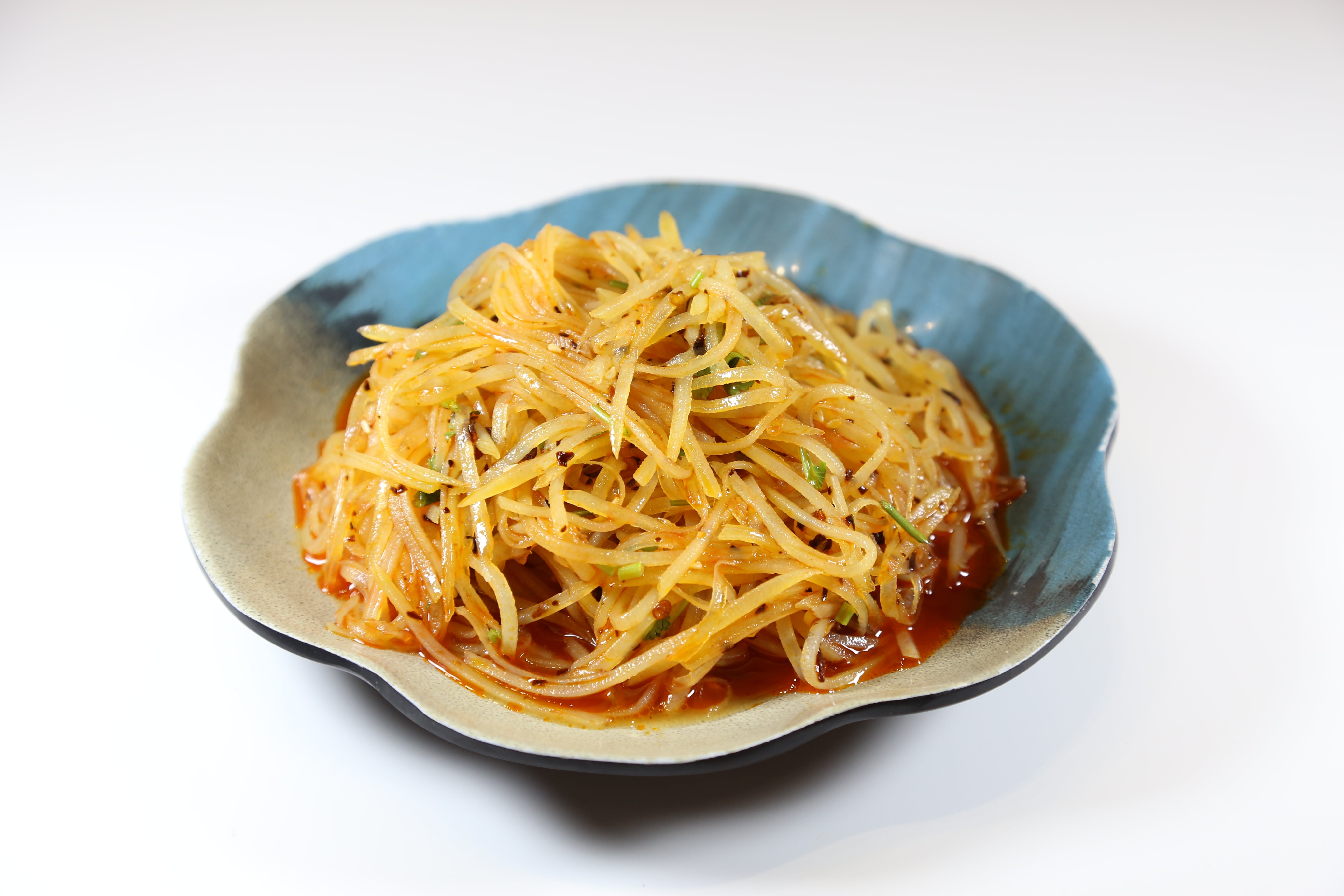 凉拌土豆丝-Shredded Potatoes