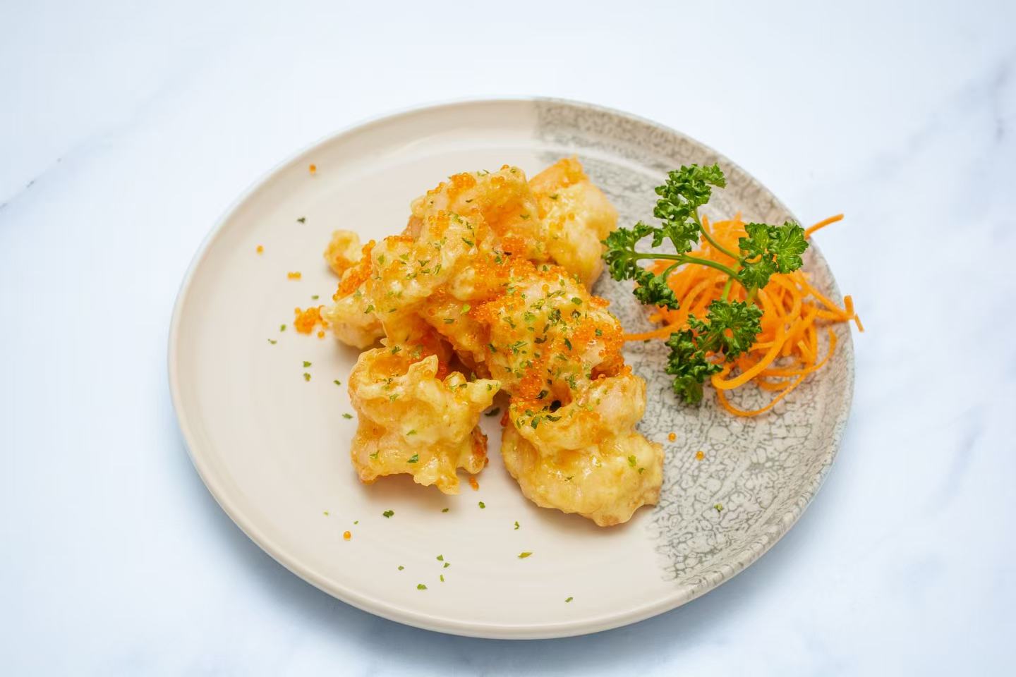 Prawns in Wasabi Sauce 芥末虾球
