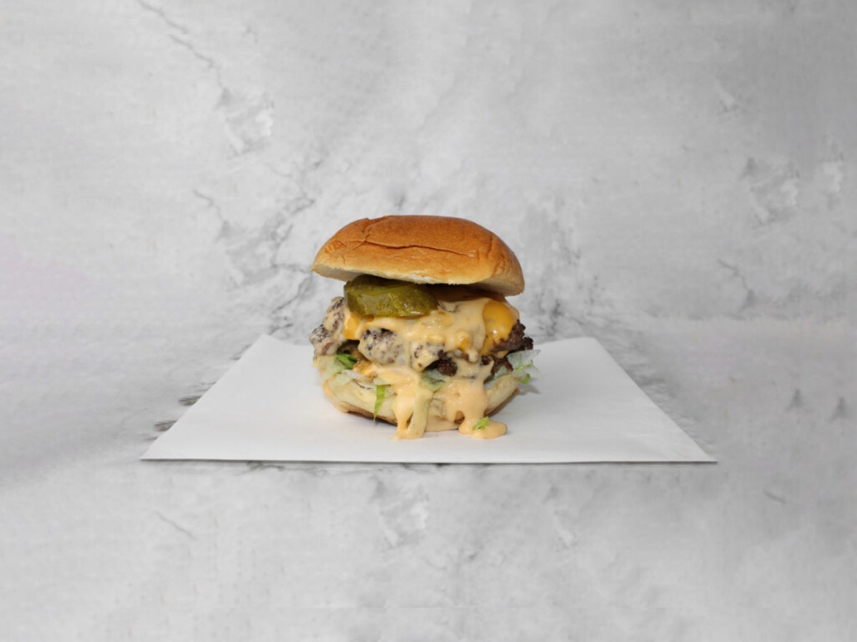 Double Cheese Beef Burger
