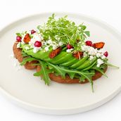 Mutabal Avo toast