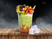 Avocado with fruits Cocktail