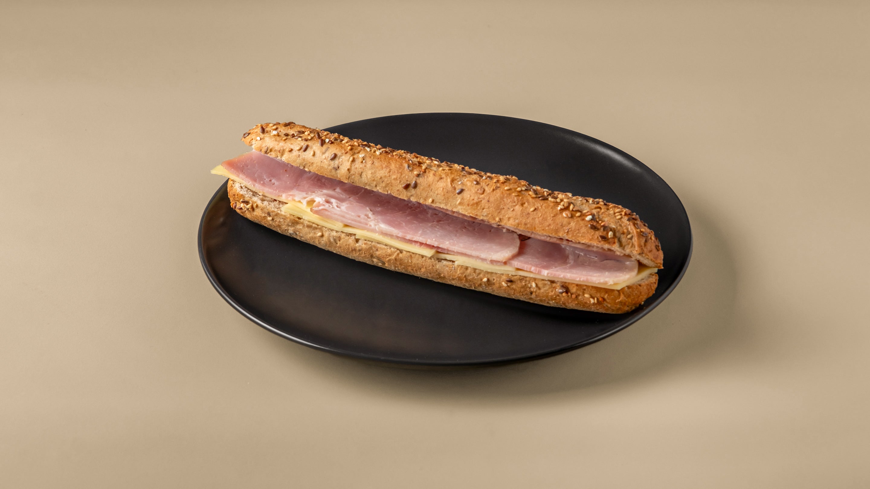Ham and Cheese Baguette