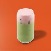 Strawberry Foam Matcha