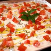 cheese with tomato