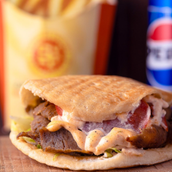 Greek Doner Meat Meal