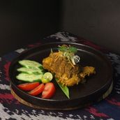 Ayam Betutu + Rice