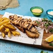 Grilled Chicken Skewers