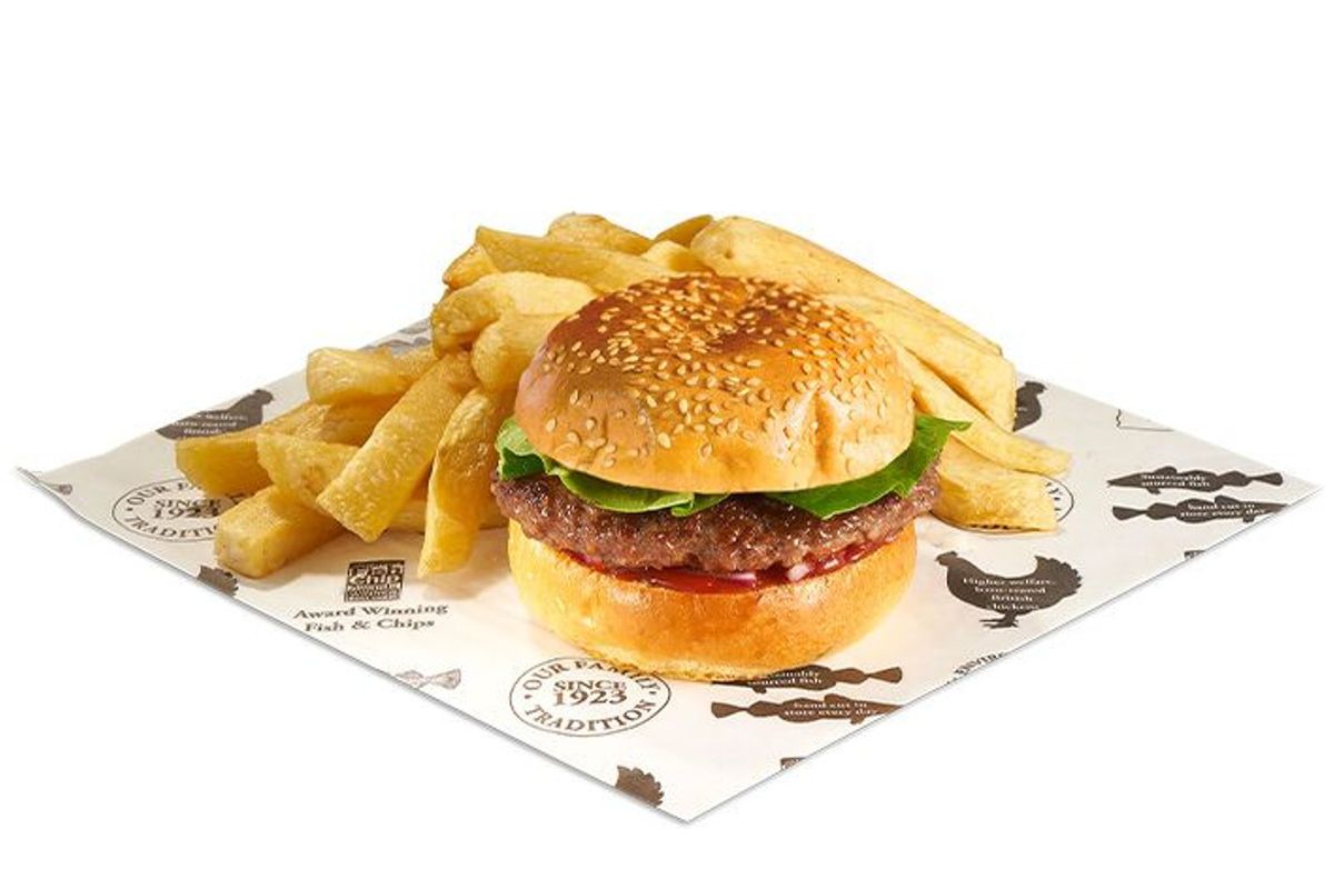 Classic Burger & Chips