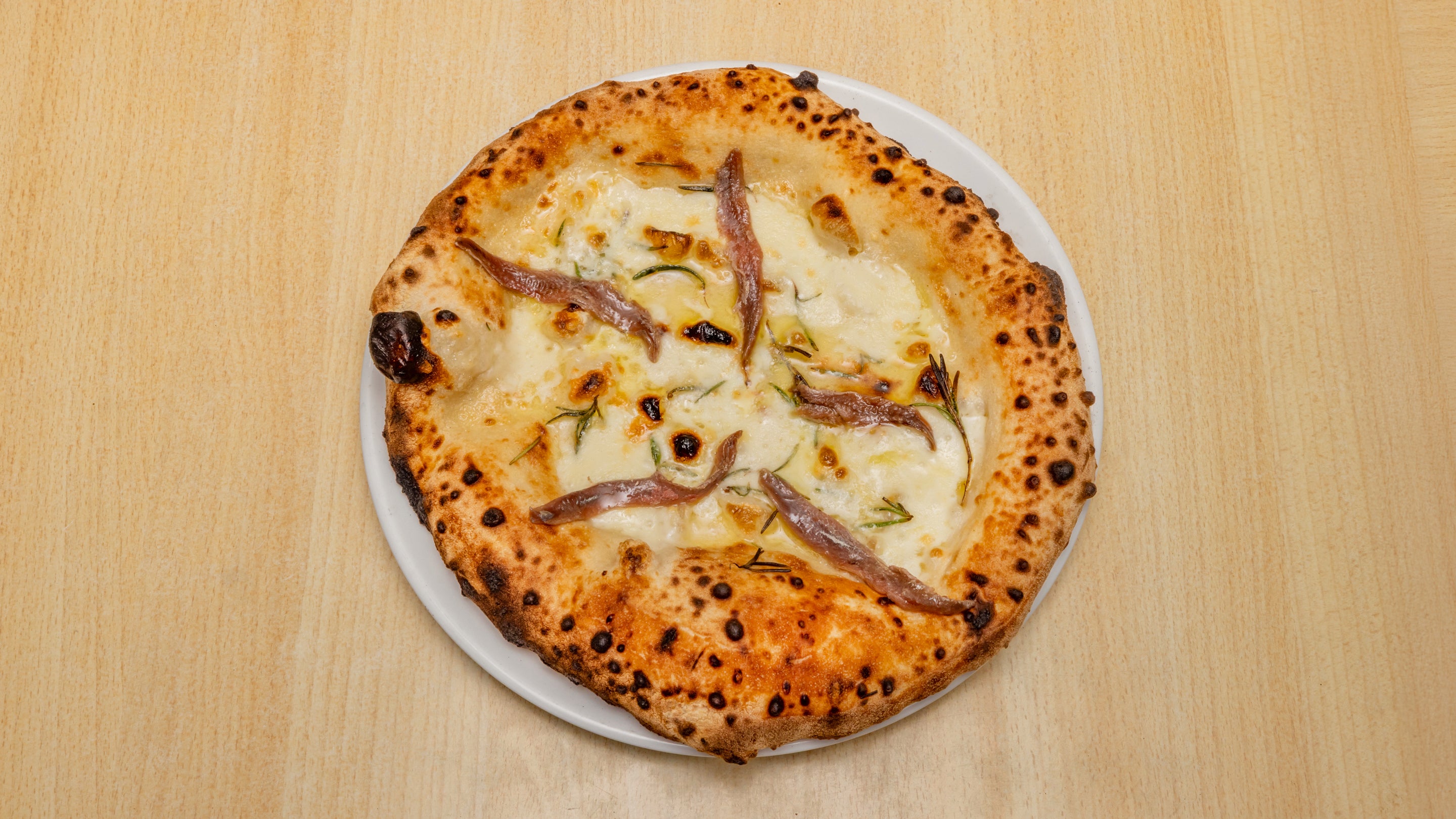 Anchovies Cheese Garlic Bread