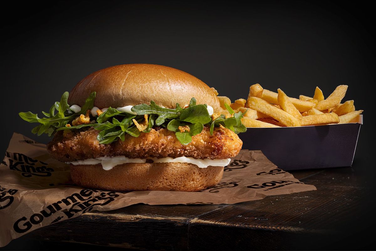 ♛ Classic Crispy Chicken + Fries