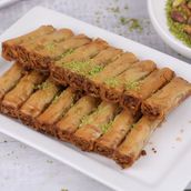 Filo Rolls With Pistachios