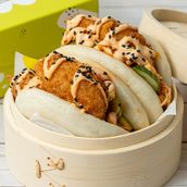 Crispy Shrimp Bao
