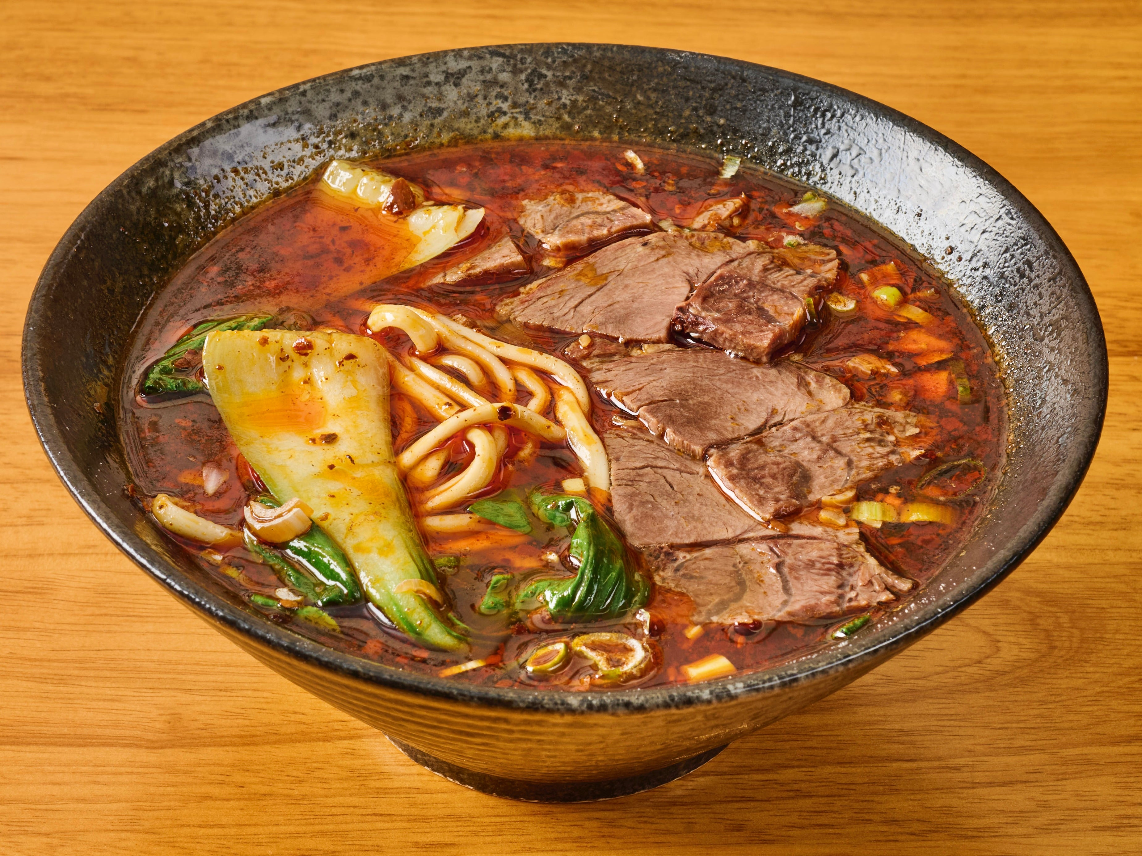 Spicy Beef Soup Noodles 麻辣牛肉面