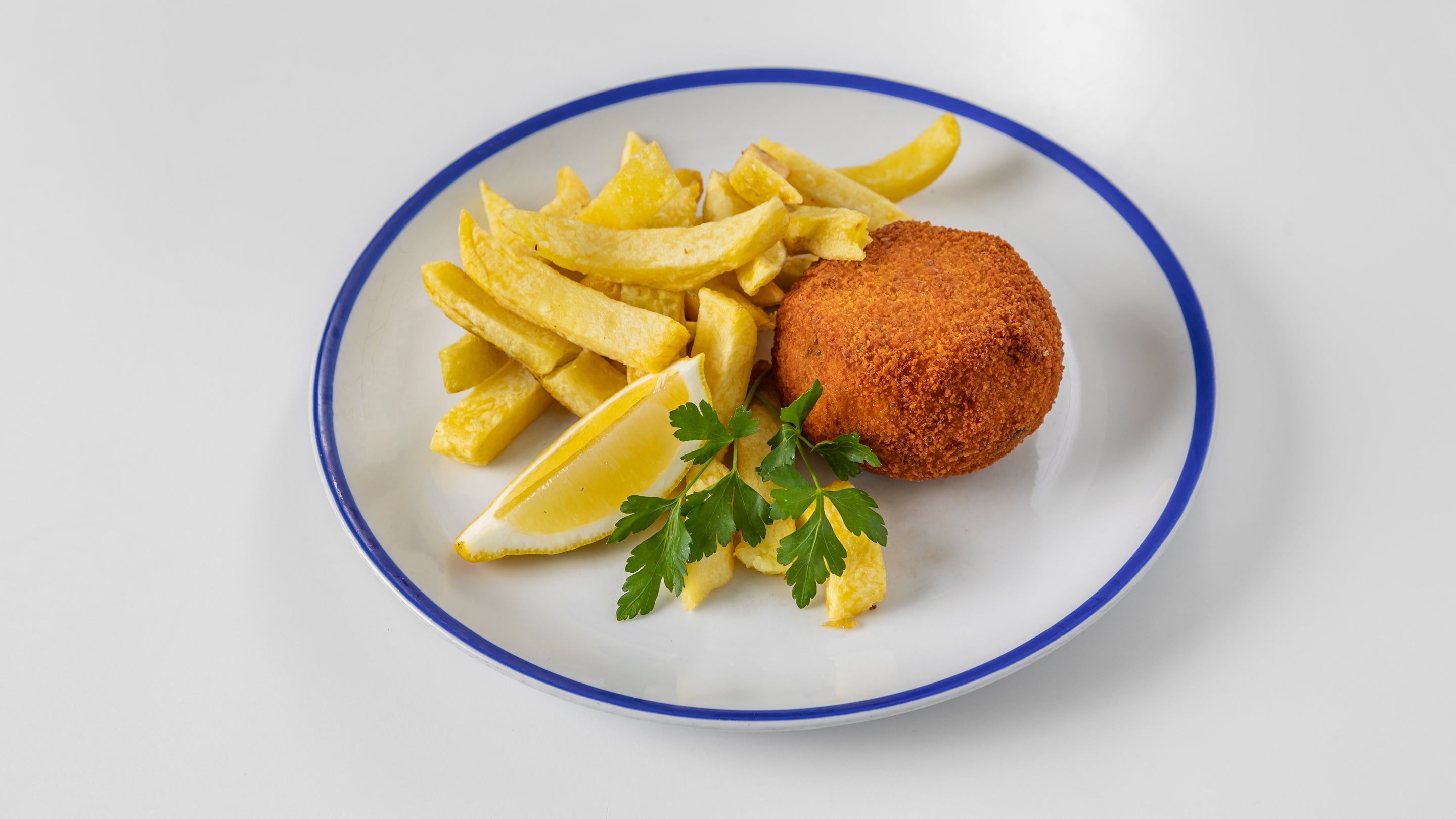 Fish Cake & Chips