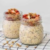 Baked Oats With Chocolate Chips