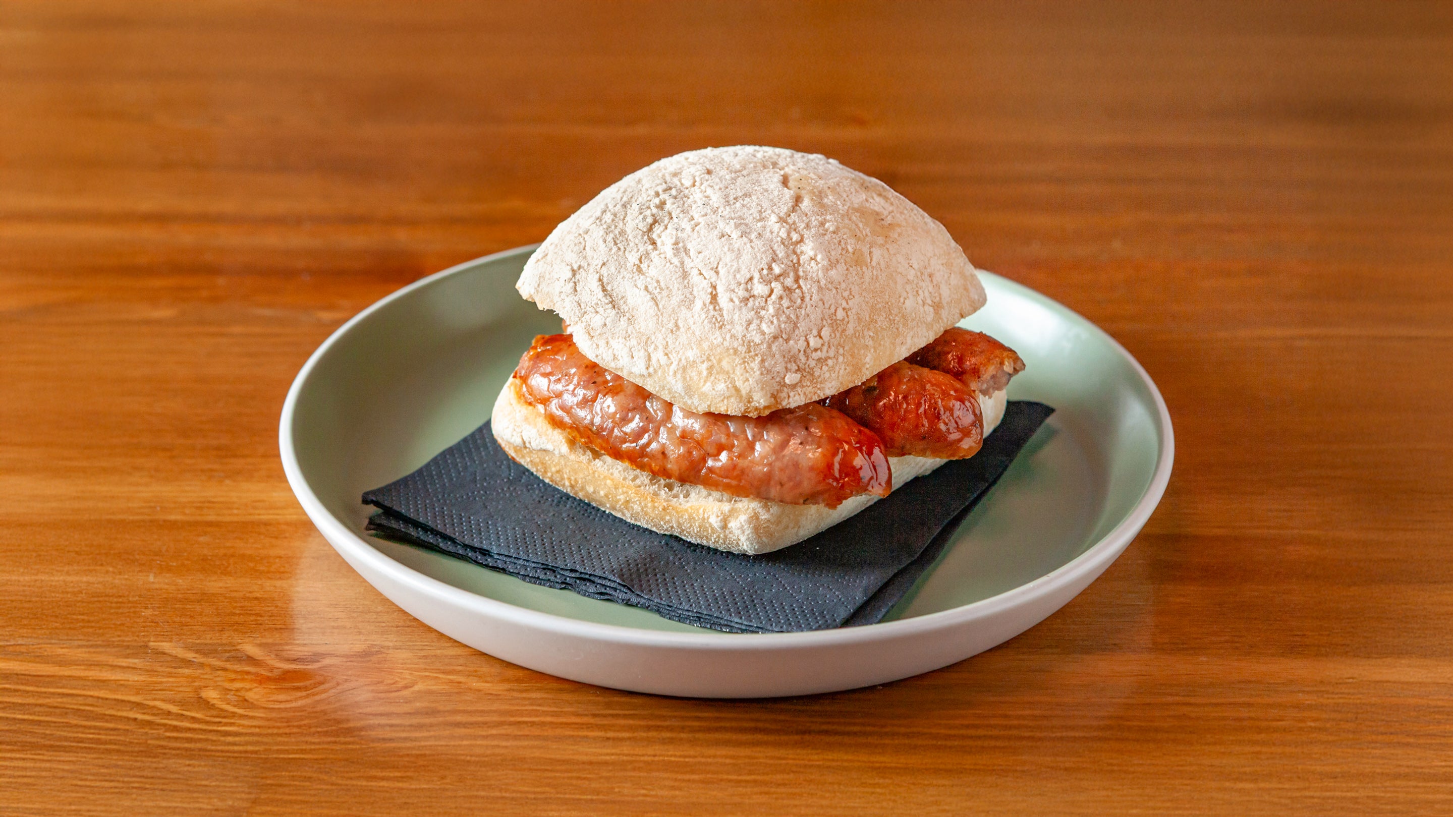 Sausage Ciabatta Roll