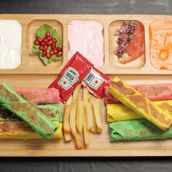 small mini shawarma box