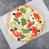 Medium Labneh And Vegetables Fatayer