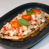 Bruschetta Caprese (Vegetarian)