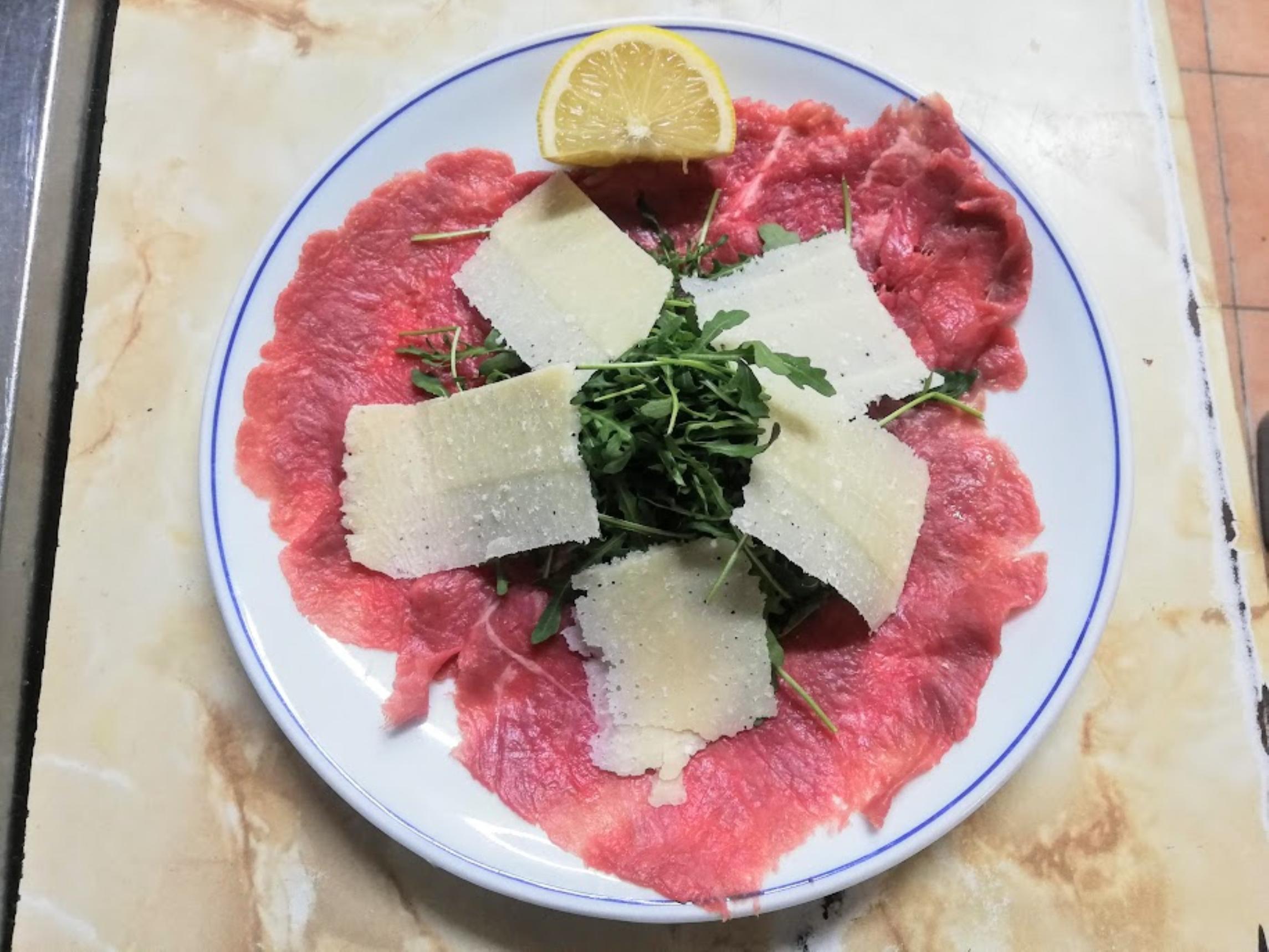Carpaccio Di Manzo