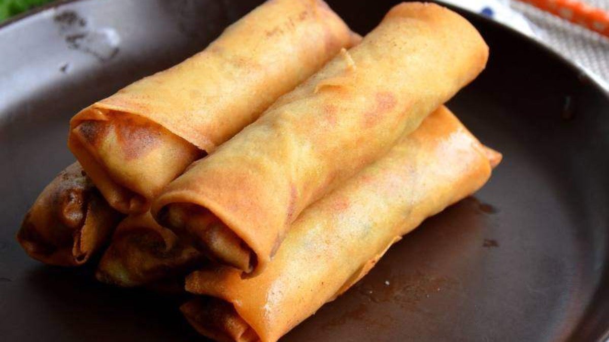 Vegetarian spring rolls