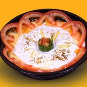 Labneh With Thyme Hamsa