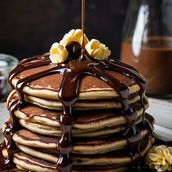 Mix Chocolate Big Pancake