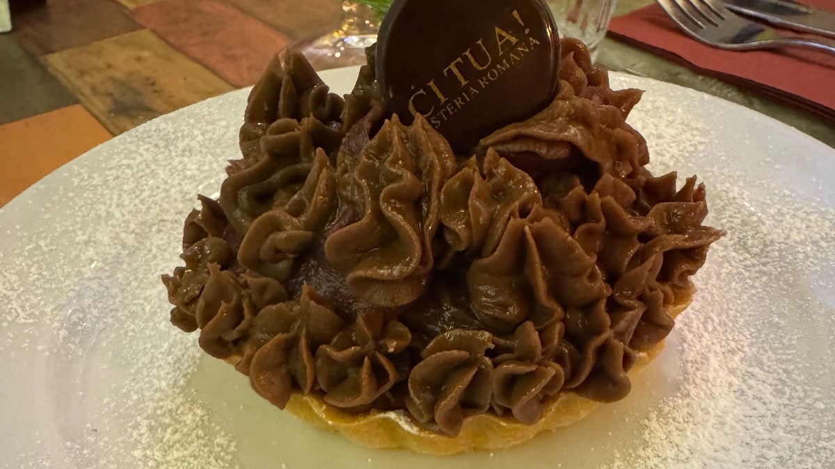 Crostata Con Crema Pasticcera Al Cioccolato E Pere